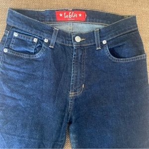 Women's Boot Cut Jeans - Dark Blue